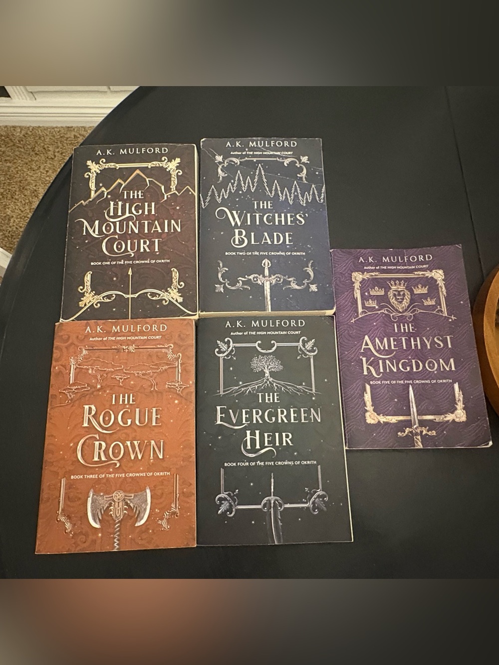Five Crowns of Okrith by A. K. Mulford